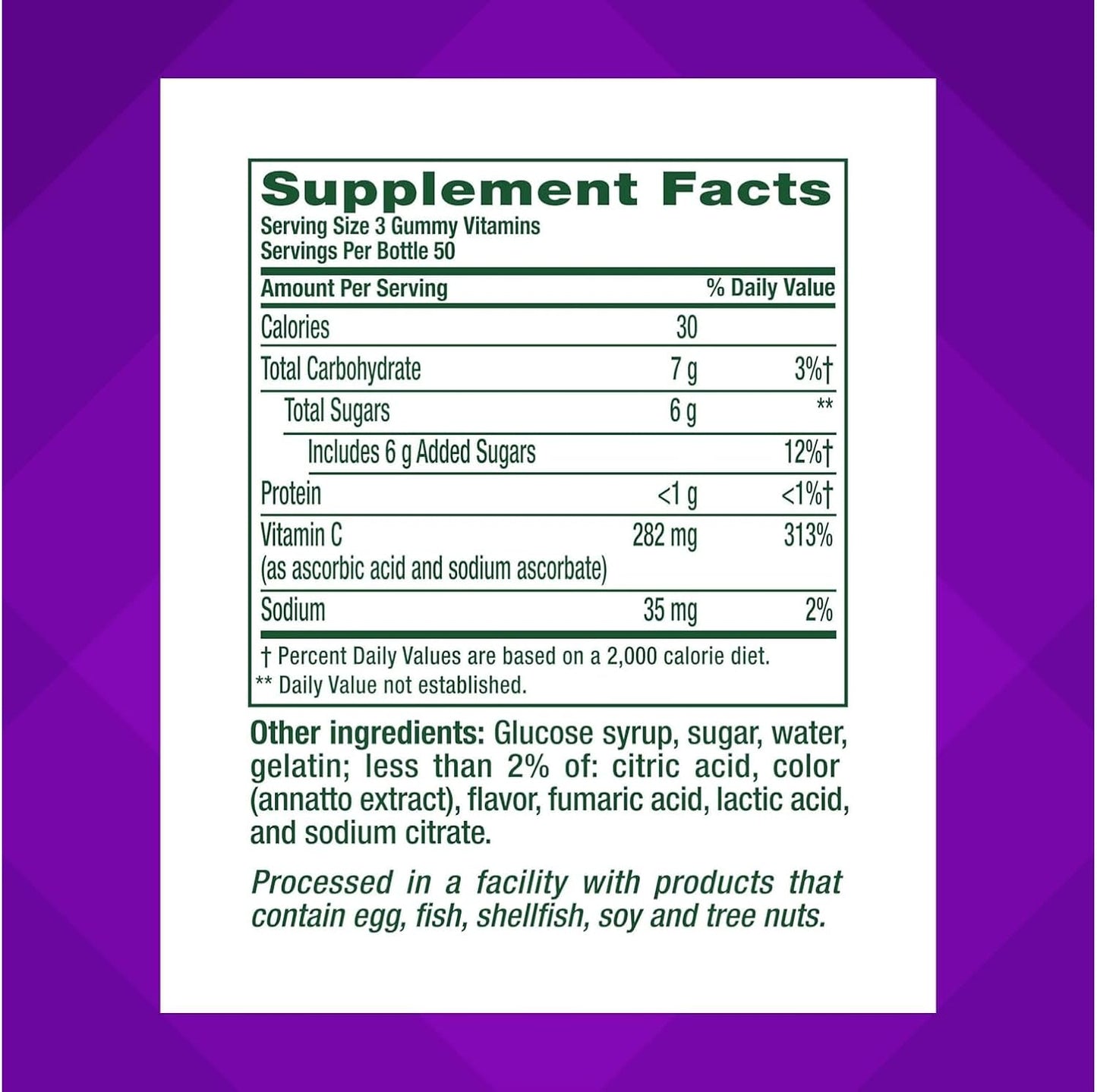 Vitafusion Power C Gummy Vitamins for Adults, 150 Gummies - görsel 7