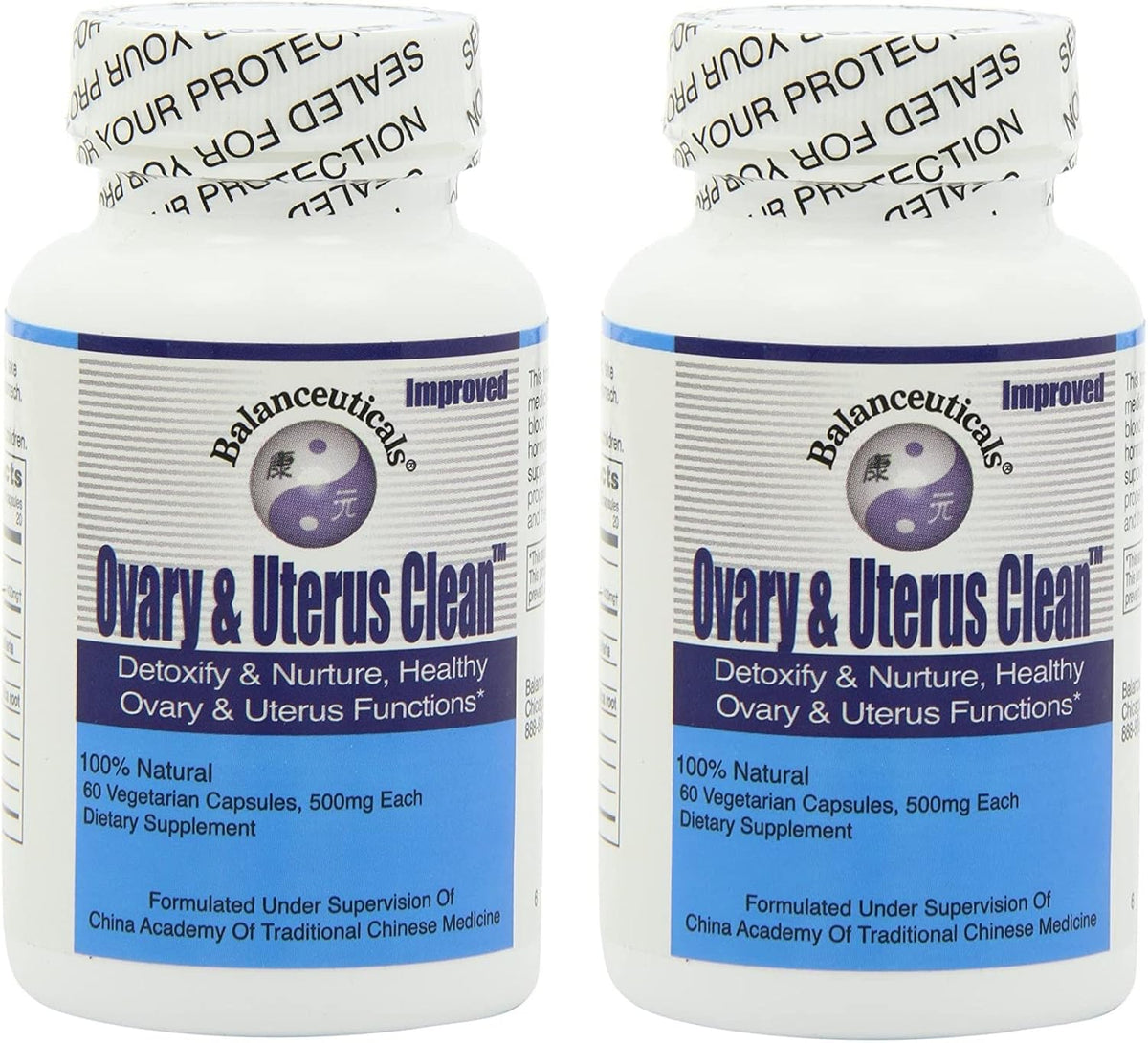 Balanceuticals Ovary & Uterus Clean - 60 Capsules - görsel 2