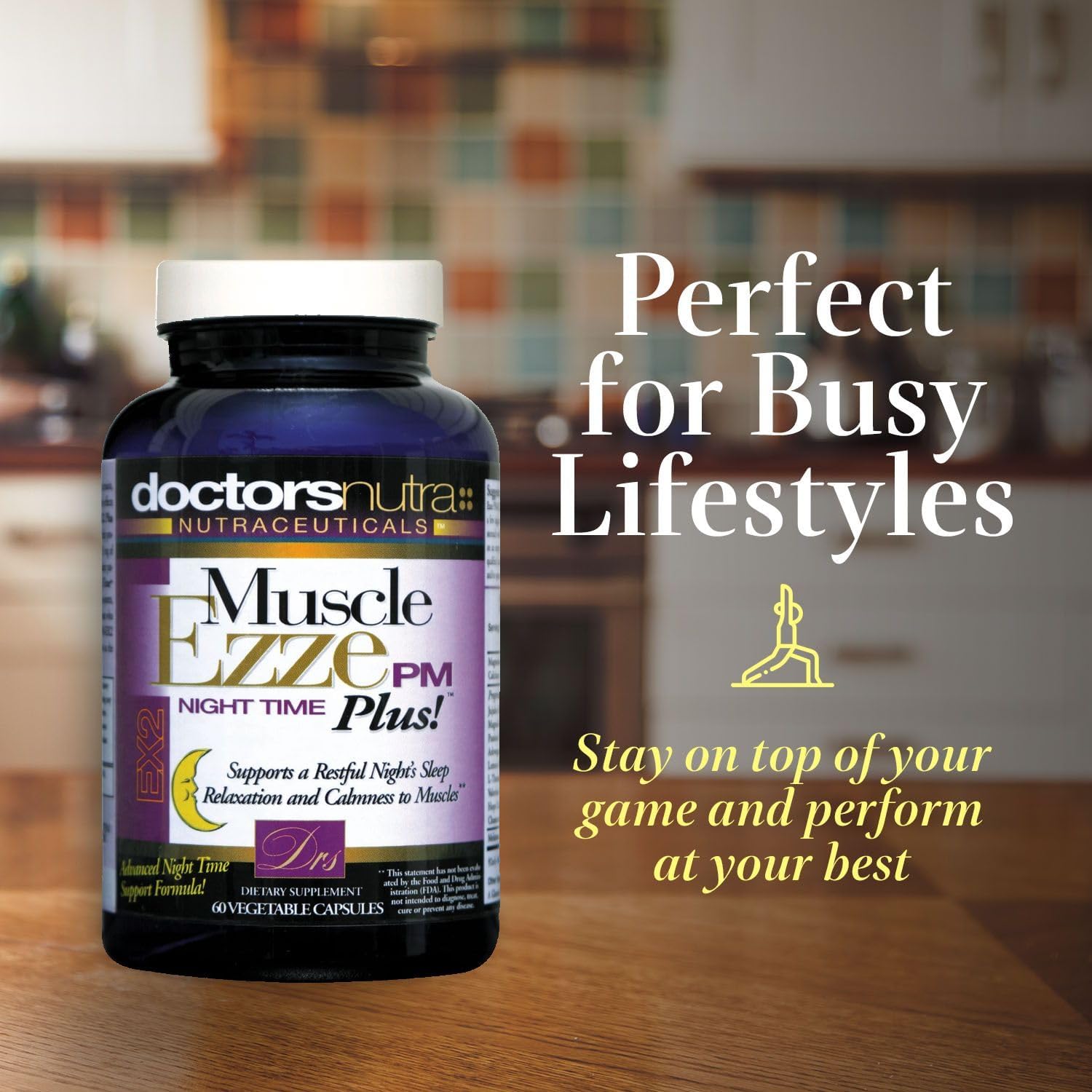 Muscle Ezze PM Plus Night-Time Capsules - Pack of 3 - görsel 8