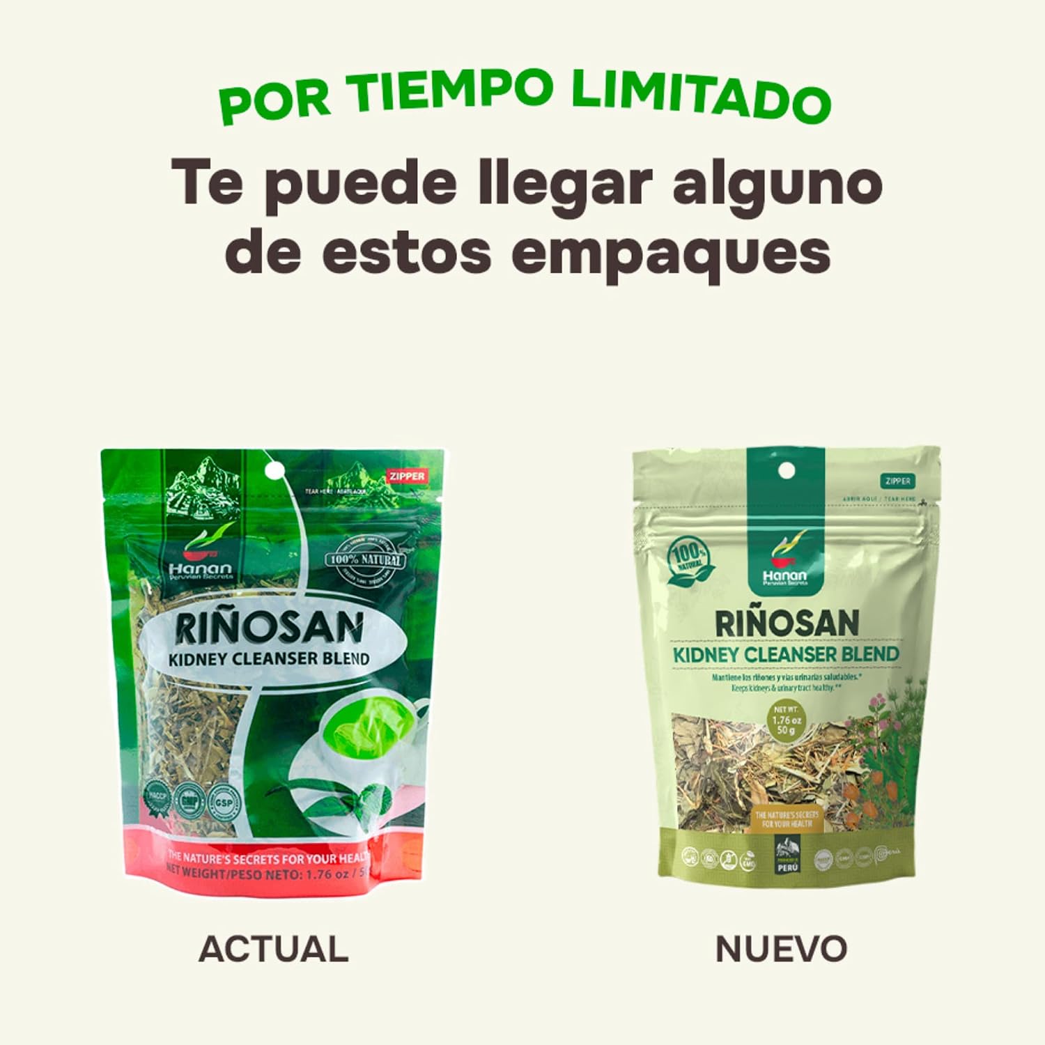 Hanan Riñosan Herbal Blend – Loose Leaf Herbal Infusion for Kidney and Urinary Health (50 g) - görsel 3