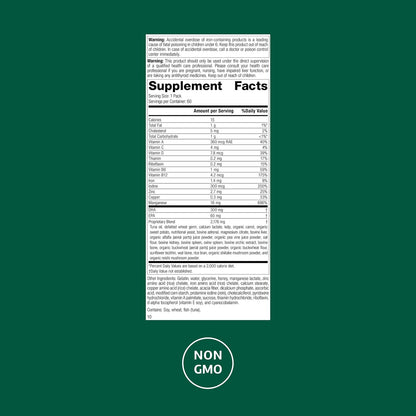 Standard Process General Health Pack - Daily Multivitamin & Mineral Supplement - 60 Packs