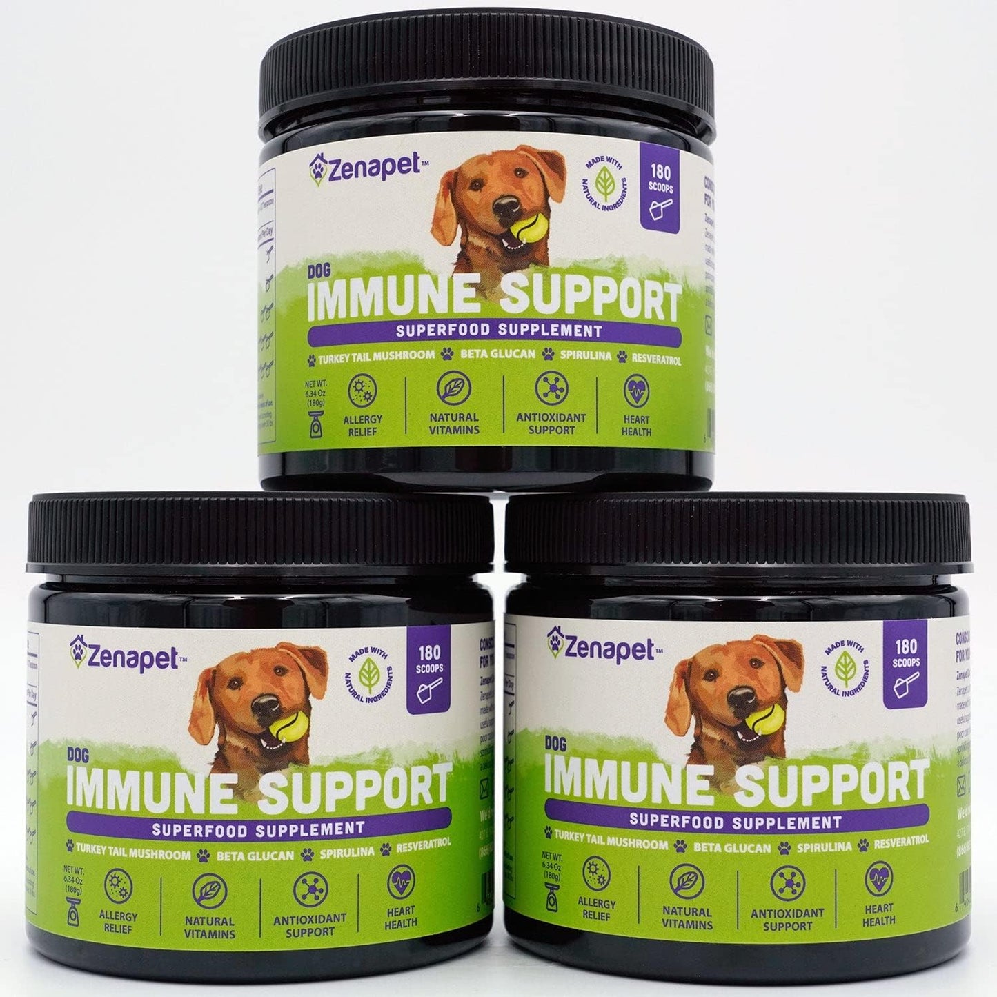 ZENAPET Dog Immune Support Premium Powder Topper - görsel 1