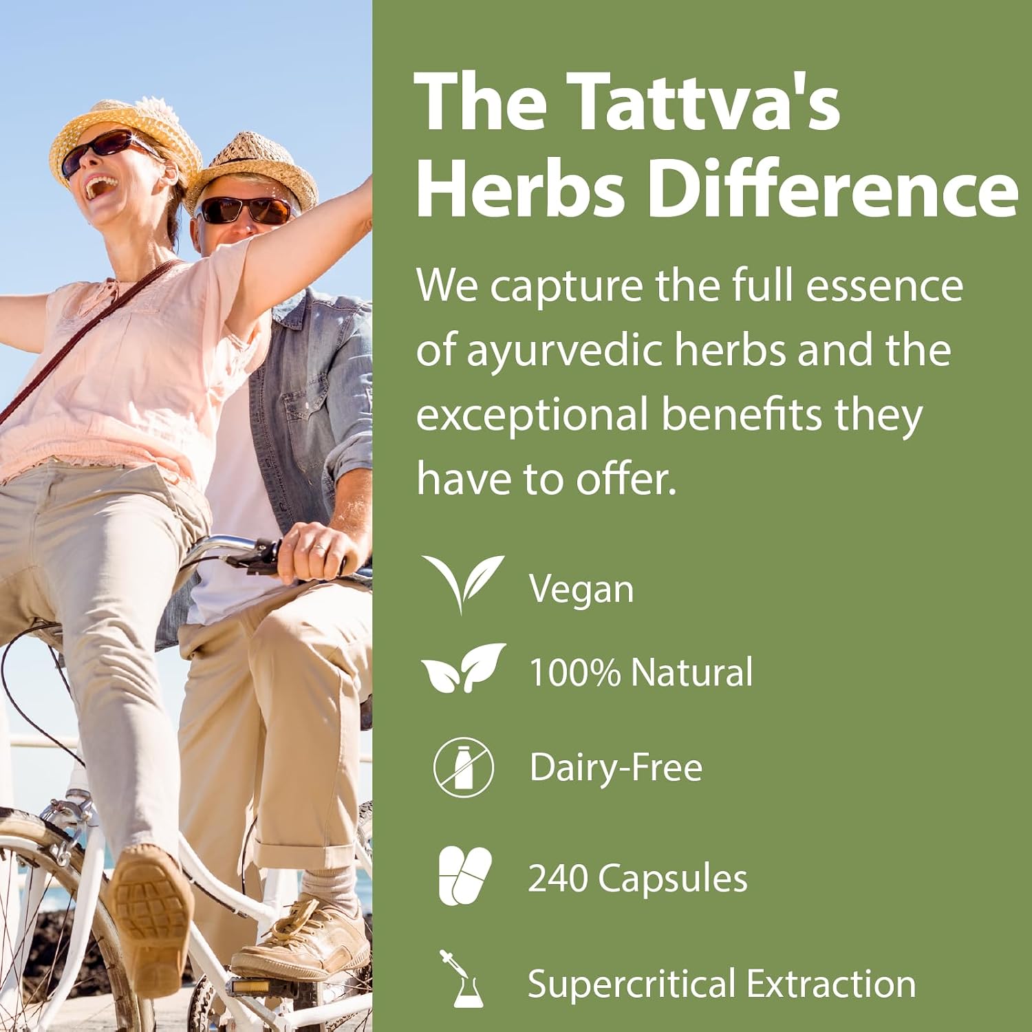 Tattva's Herbs Cardiopure Herbal Ayurvedic Supplement – 240 Vegetarian Capsules - görsel 6