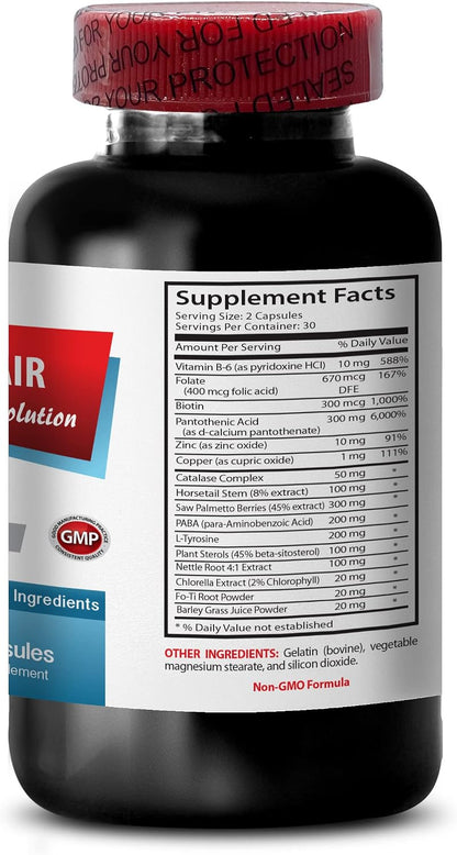 Restore Hair Colour - Anti Grey Hair Natural Formula for Men and Women (240 Capsules)