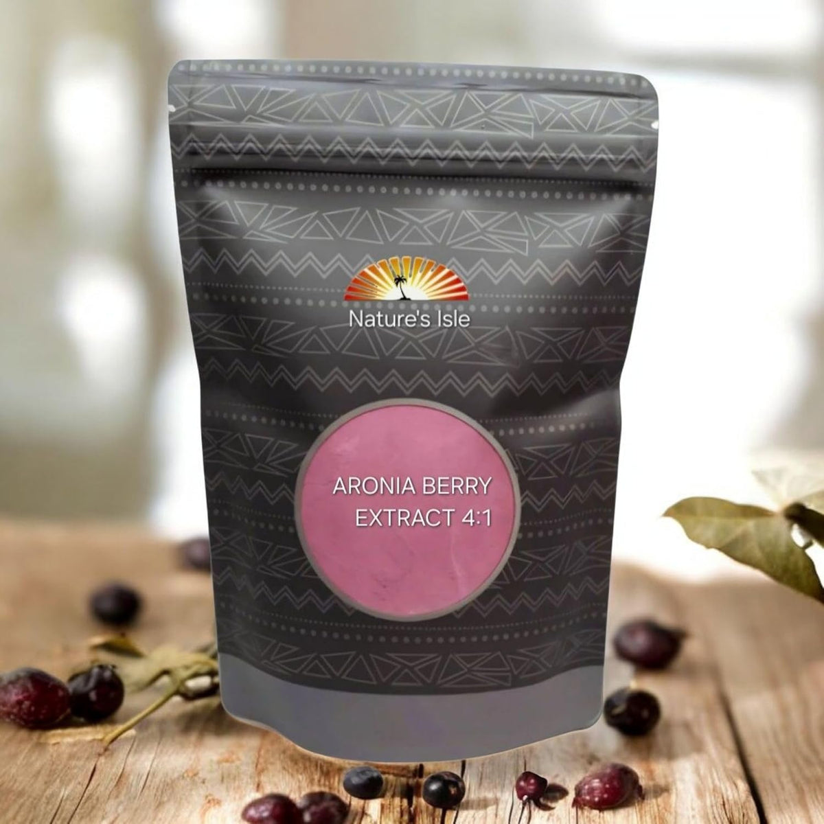 Aronia Berry 4:1 Extract - Chokeberry Powder - 454g (1 lb) - görsel 1