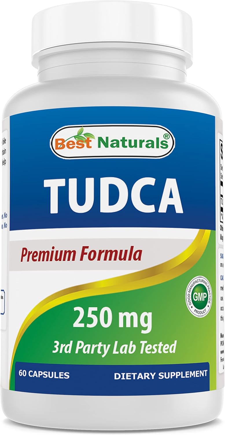Best Naturals TUDCA 250mg - 60 Vegetarian Capsules - görsel 1
