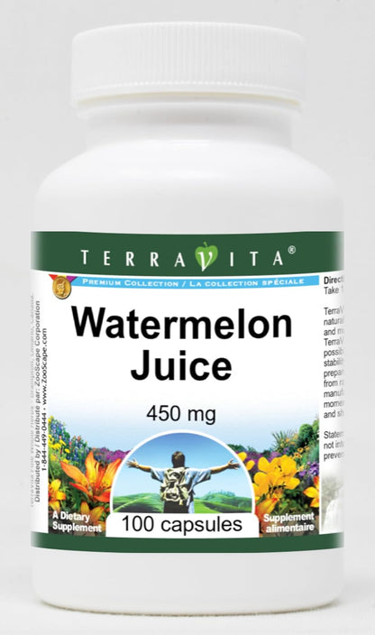 Watermelon Juice - 450 mg (100 Capsules)
