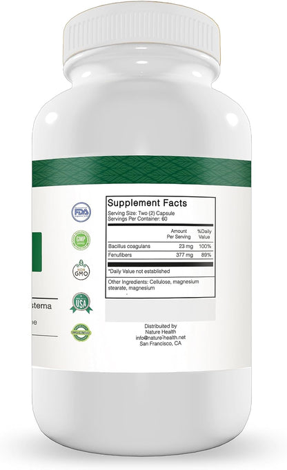 Complex Probiotic - Daily Probiotic Supplement with Bacillus coagulans - 60 Capsules