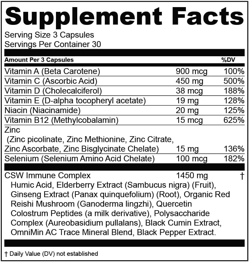CS Immune - Immune Support by Commonsense Welness Worldwide (30 Servings) - görsel 2