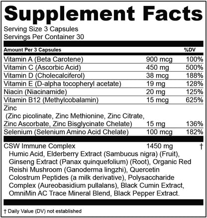 CS Immune - Immune Support by Commonsense Welness Worldwide (30 Servings)