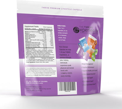 Le-Vel Thrive Premium Vitamins & Minerals Capsules for Women – 60 Capsules