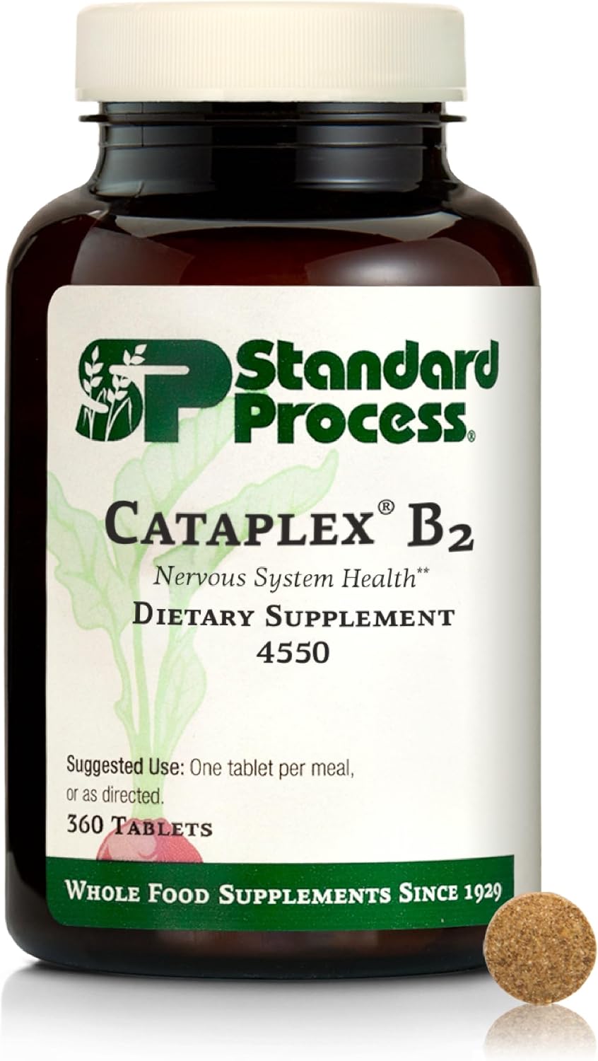 Standard Process Cataplex B2 - Nervous System Support Supplement - 360 Tablets - görsel 1