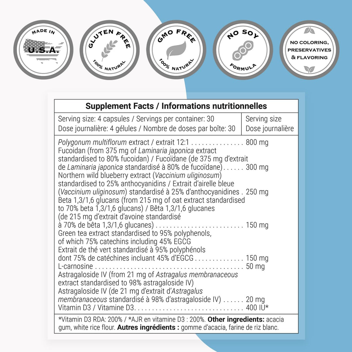 Supersmart Stem Cells Activator (Advanced Formula) - 120 Vegetarian Capsules - görsel 4