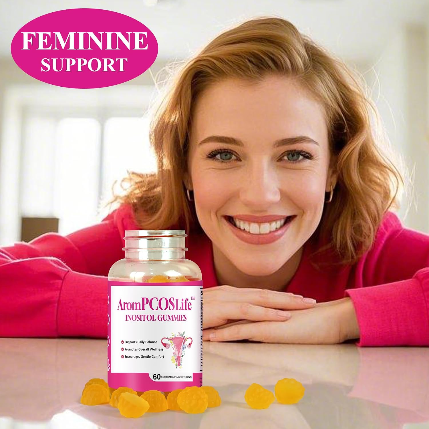 AromPCOSLife Inositol Gummies for Women - görsel 6