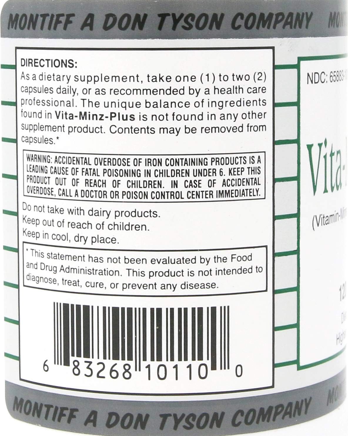 Vita-Minz Plus, 120 Capsules - görsel 3