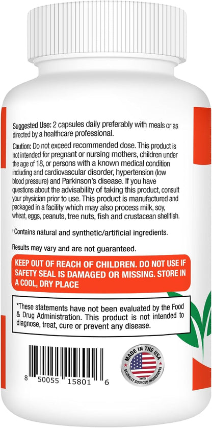 Rise-N-Shine Immune Support Supplement – 60 Capsules