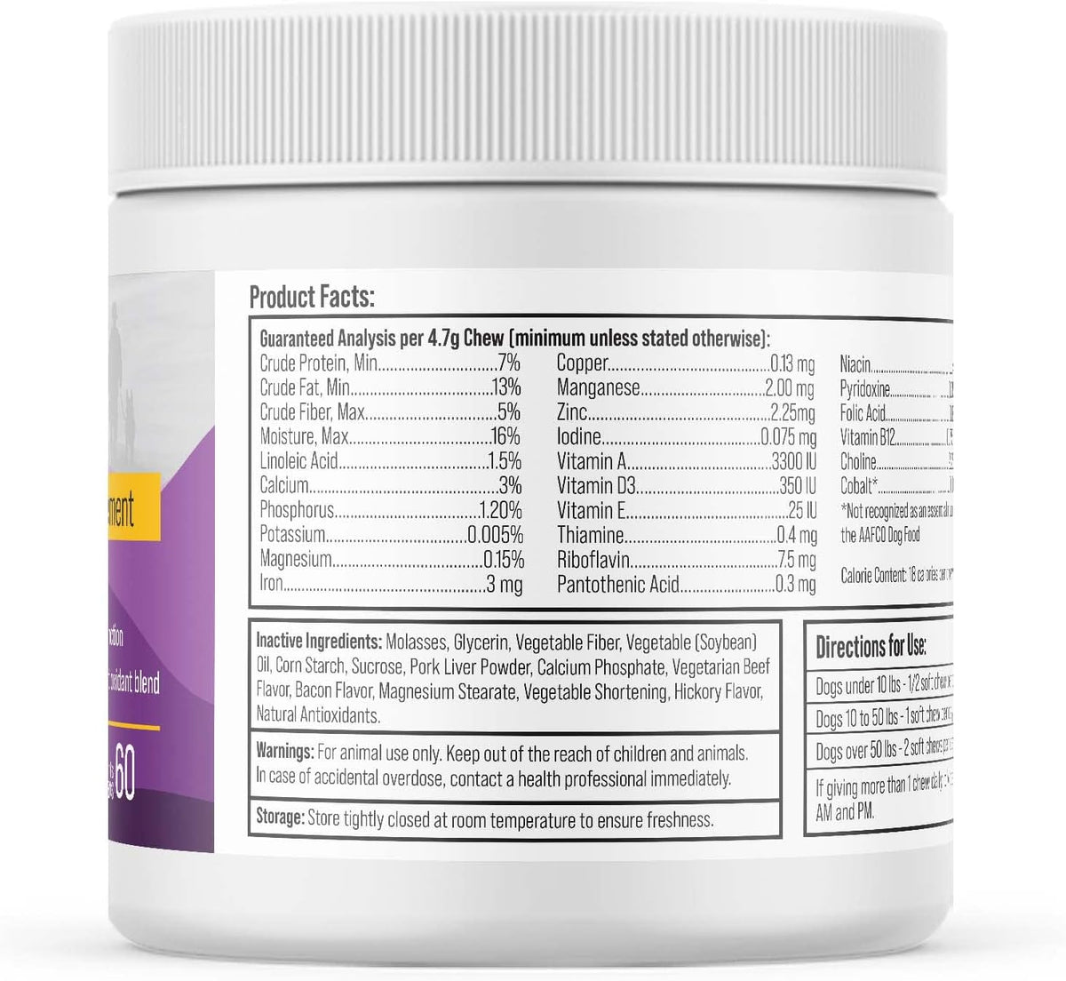 Dr. Boe's Veterinary Essentials MultiPup Vitamin Chews - görsel 2