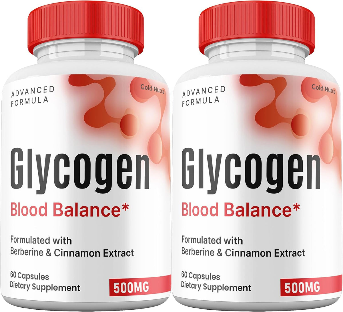Glycogen Capsules Blood Balance, Premium All-Natural Ingredients, Maximum Strength Capsules (2 Pack) - görsel 1