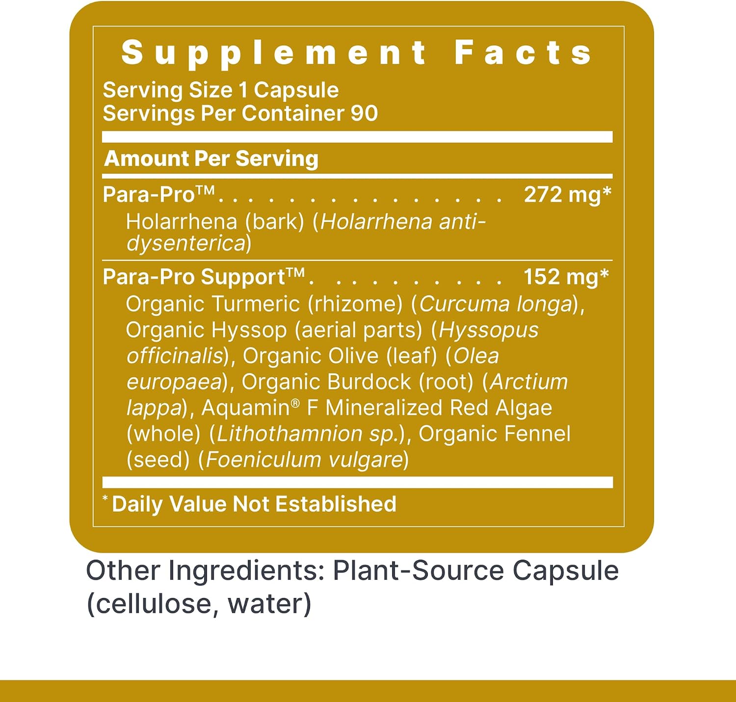 Premier Research Labs ParaStat – Intestinal Cleanse, Natural Gut Cleanse for Women and Men – 90 Capsules (30-Day Supply) - görsel 6