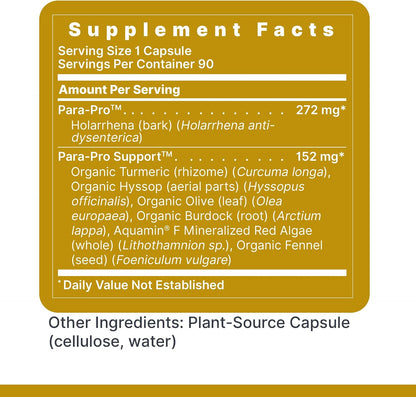 Premier Research Labs ParaStat – Intestinal Cleanse, Natural Gut Cleanse for Women and Men – 90 Capsules (30-Day Supply)