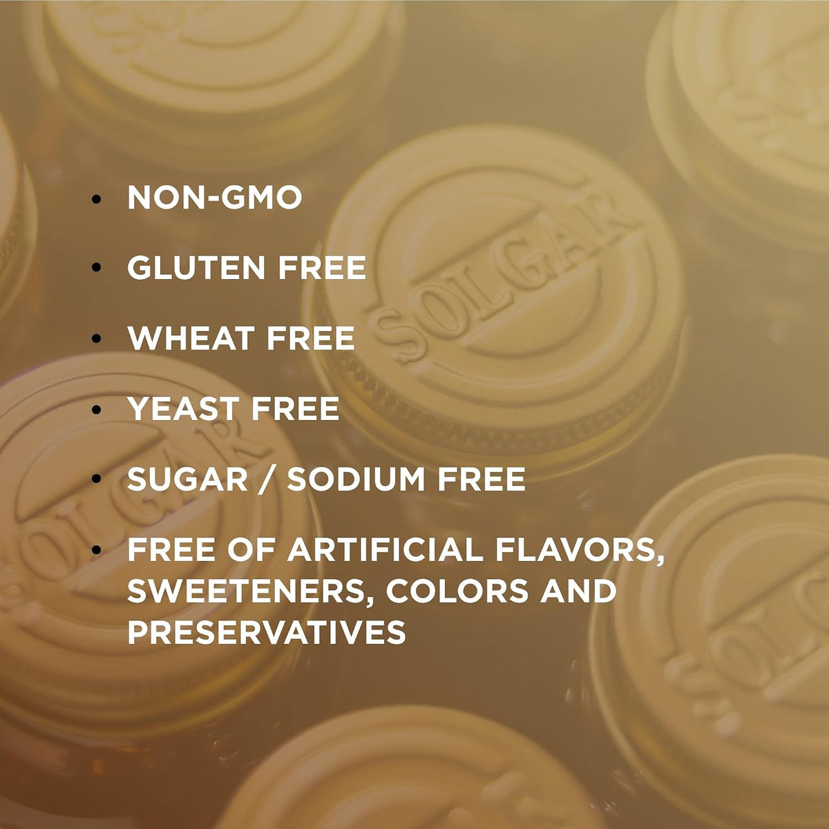 Solgar Vitamin B1 (Thiamine) 500 mg, 100 Tablets – High Strength, Non-GMO, Vegan, Gluten Free, Kosher, Halal - görsel 6