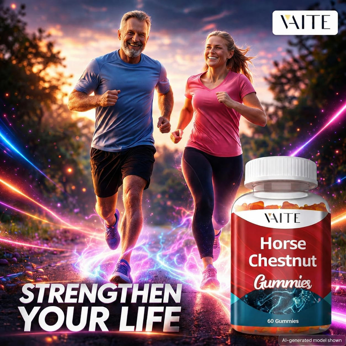 VAITE Horse Chestnut Extract Gummies - Vein & Leg Support - görsel 6