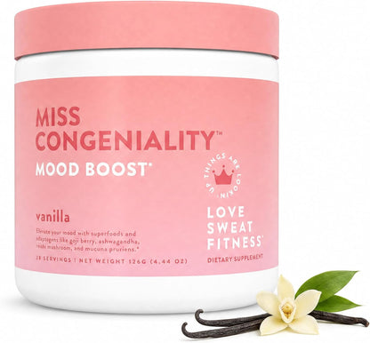Love Sweat Fitness Miss Congeniality | Mood – Ashwagandha (KSM-66): A clinically studied adaptogen traditionally – Image 1
