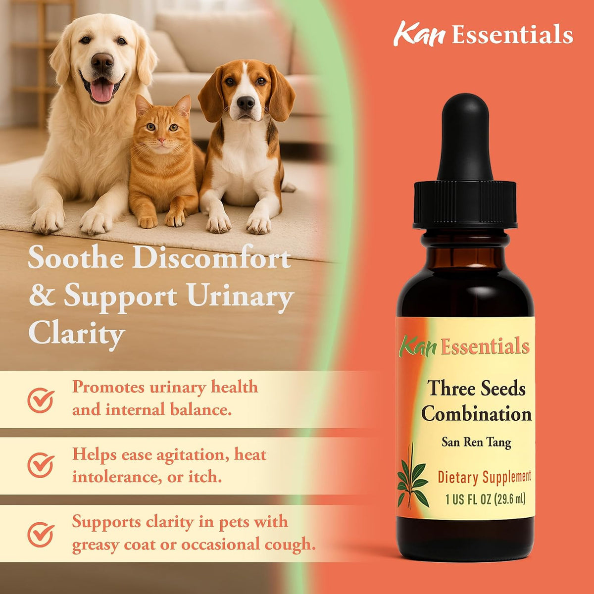 Kan Herbs - Essentials Three Seeds Combination 1 oz - görsel 5