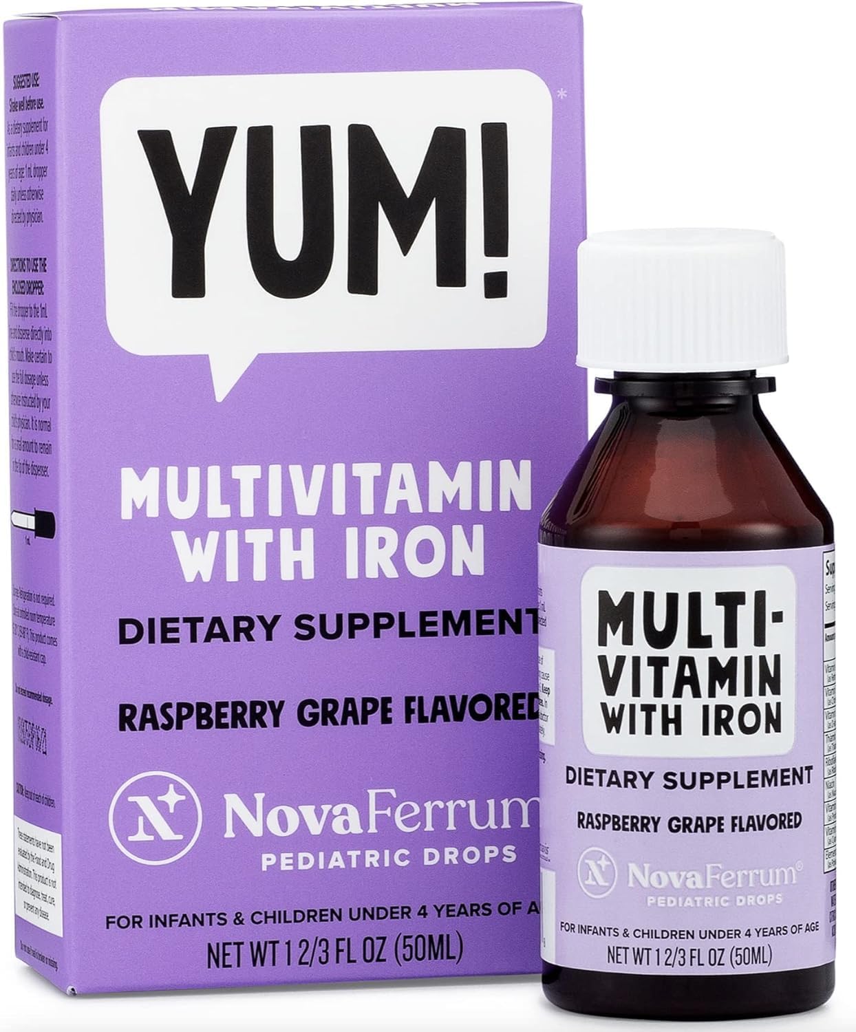 NovaFerrum MMM Multivitamin for Infants, Toddlers and Children - 50 ml - görsel 6