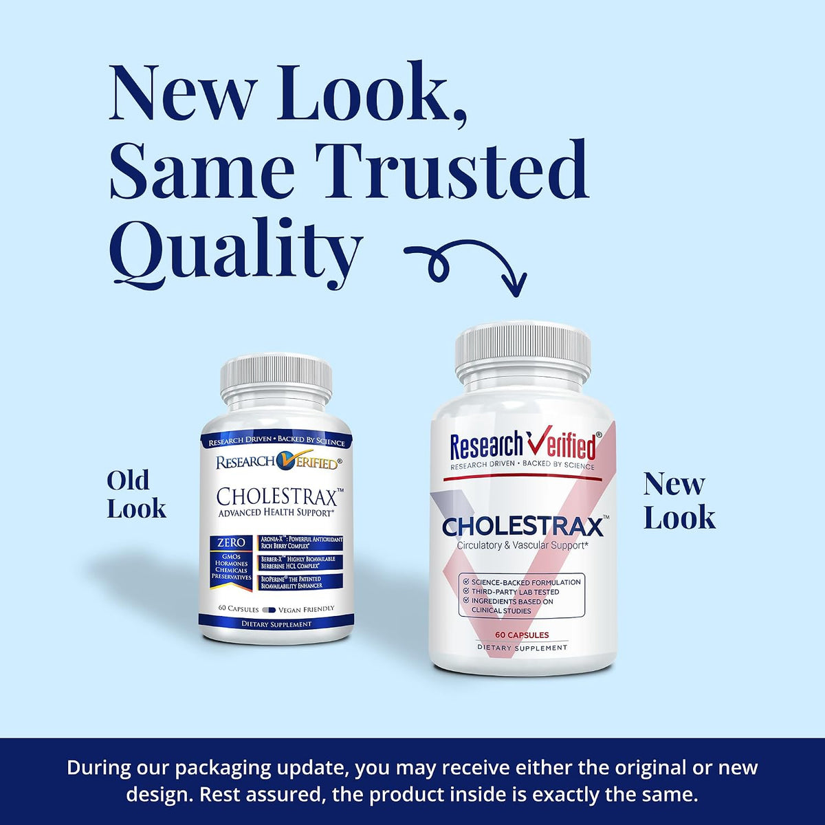 Research Verified Cholestrax - Berberine, Lecithin, Berry Complex - 60 Capsules - görsel 2