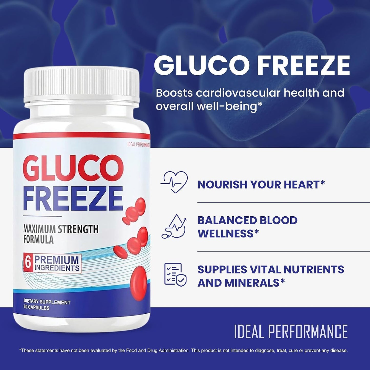 Glucofreeze Capsules - Official Formula (60 Capsules) - görsel 3