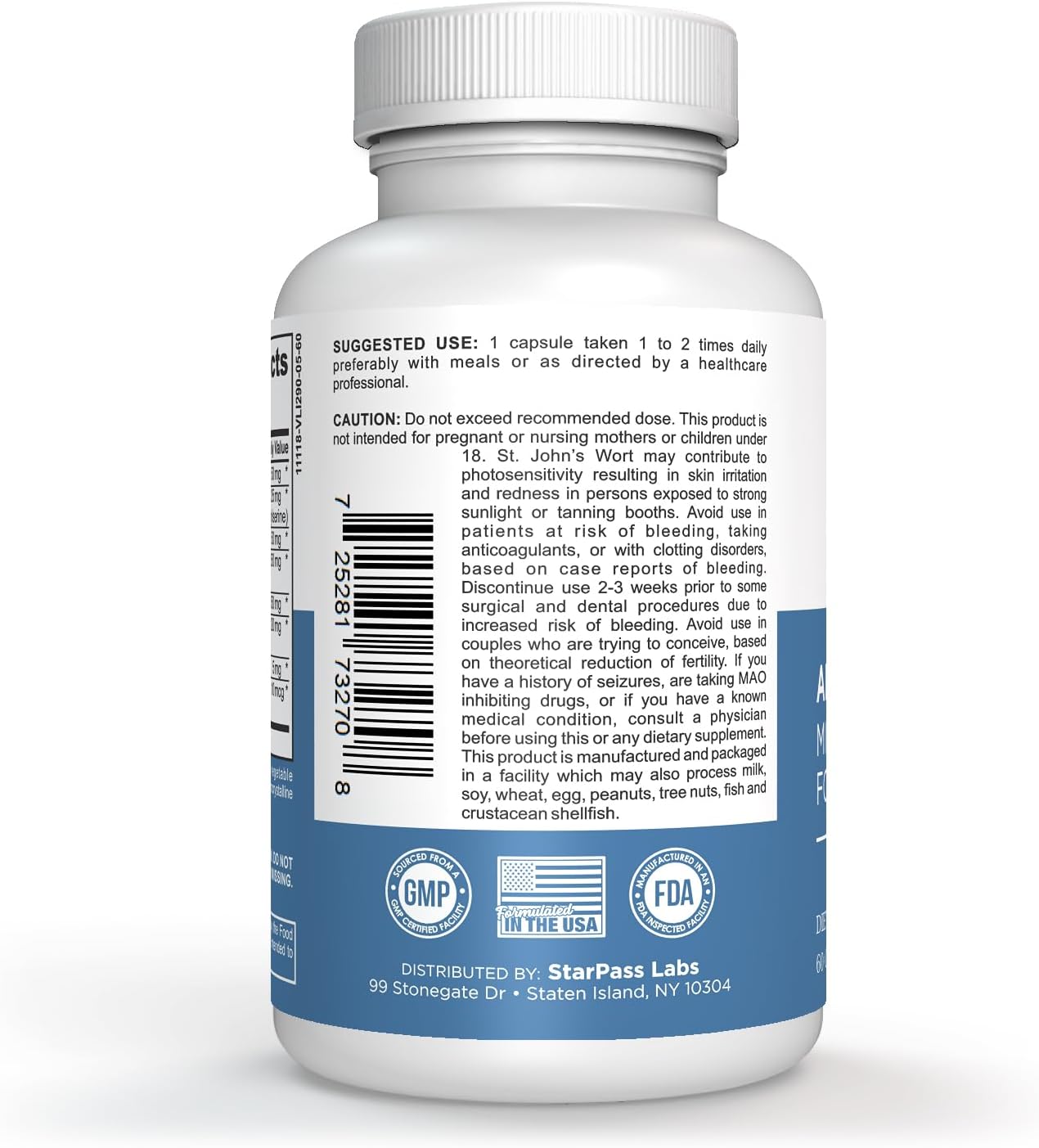 Advanced Memory Formula – Brain Supplement for Memory, Focus and Mental Performance (180 Capsules) - görsel 3