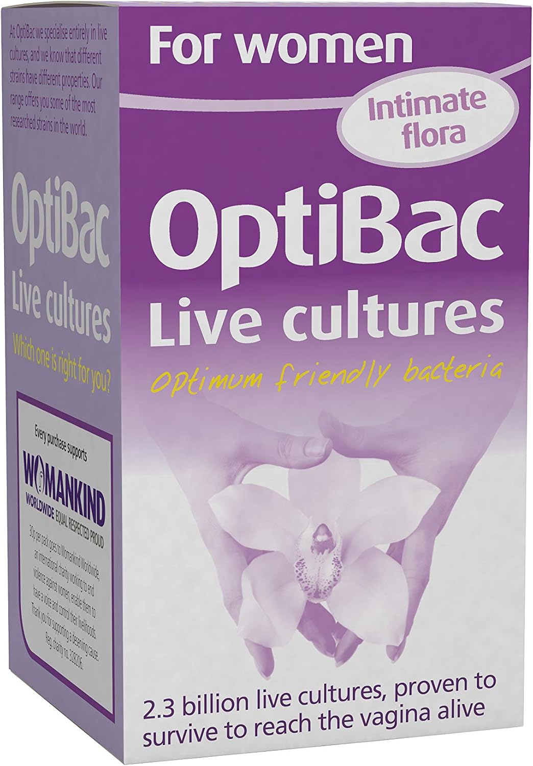 Optibac Probiotics For Women – Vaginal Probiotic with Lactobacillus rhamnosus GR-1 and Lactobacillus reuteri RC-14 (30 Capsules) - görsel 5