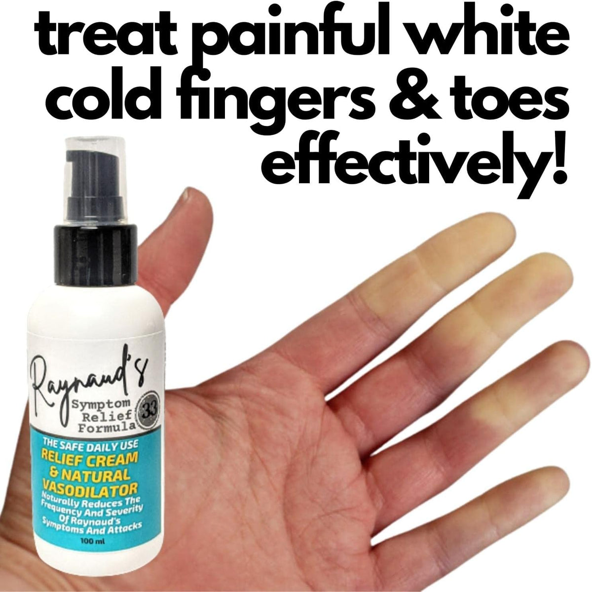 Raynaud's Symptom Relief Topical Treatment Cream - görsel 4