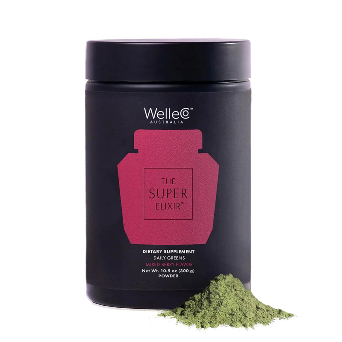 WelleCo The Super Elixir Daily Greens Powder, Pineapple & Lime - görsel 10