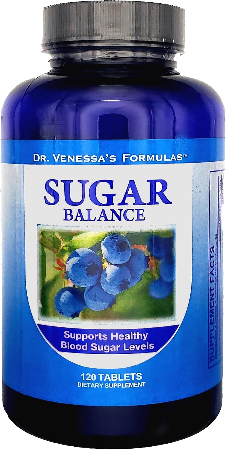 Sugar Balance Support 120 Tablets by Dr. Venessa's Formulae - görsel 1