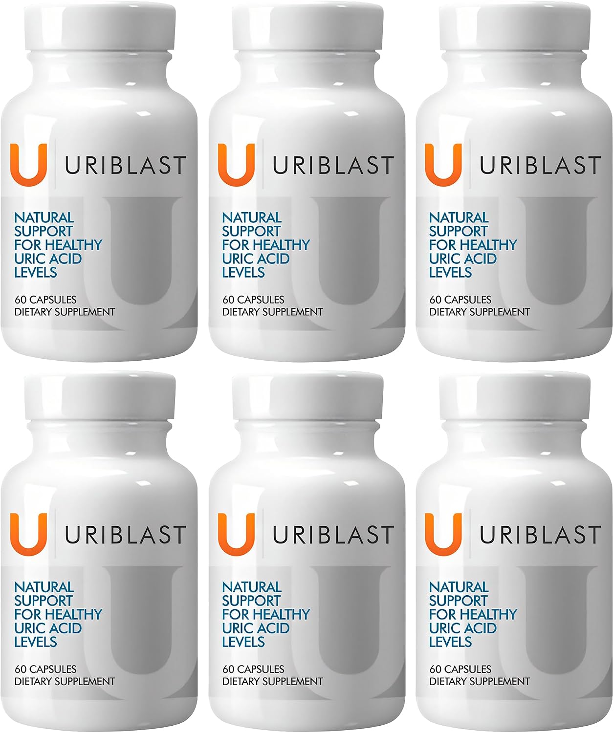 Natural Uric Acid Supplement with Turmeric, Bilberry Extract & Tart Cherry – 180-Day Supply - görsel 1