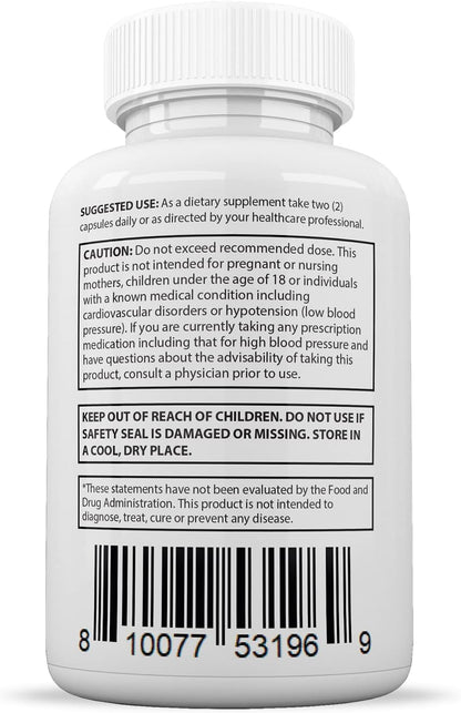 Justified Laboratories Blood Balance Max, 60 Capsules (Pack of 2)