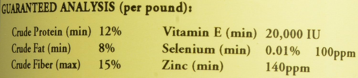 Plateau Vitamin E & Selenium Crumblet 1.13 kg - görsel 5