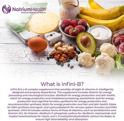 Infini-B Advanced B-Complex – 120 Capsules