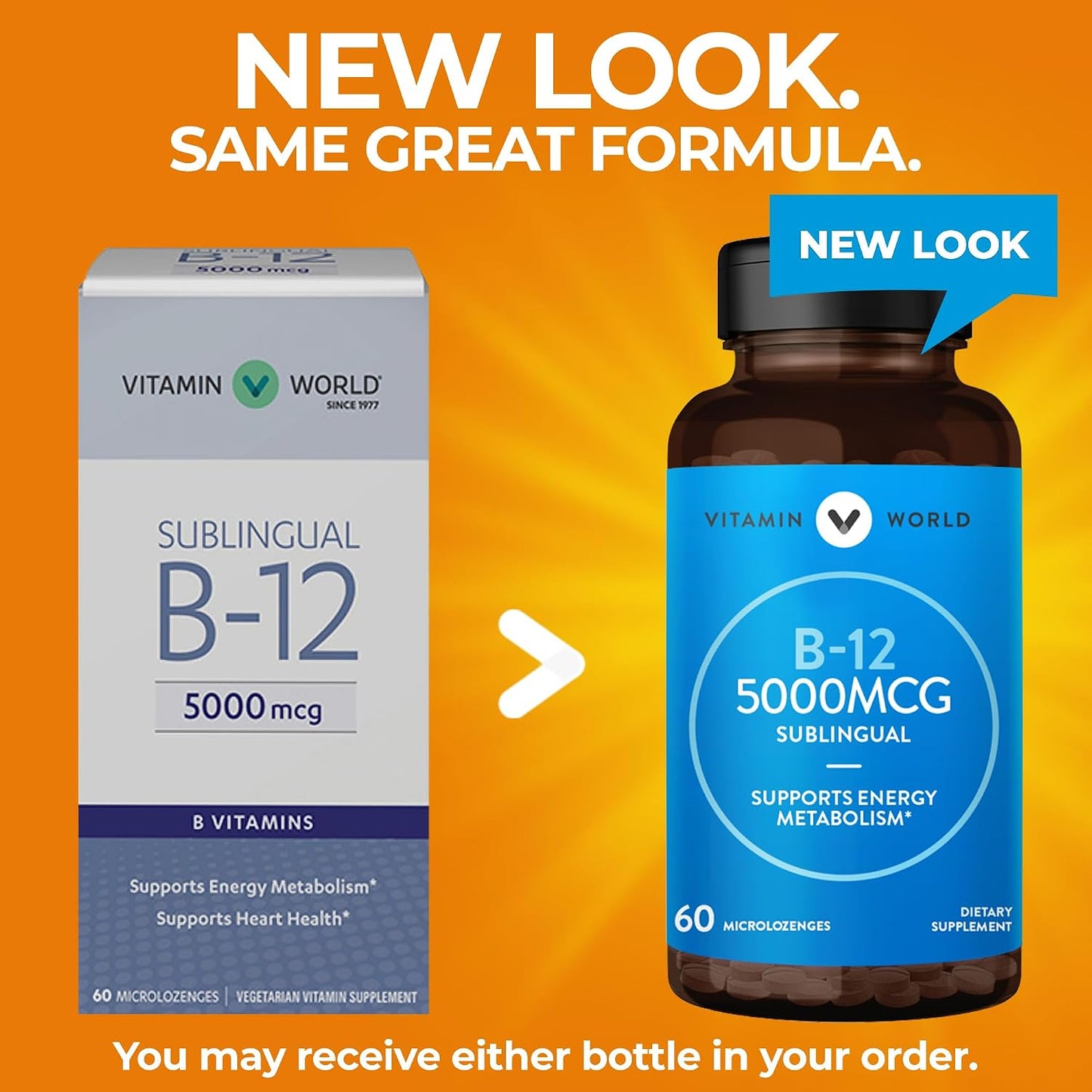 Vitamin World Vitamin B12 5000 mcg Sublingual Microlozenges - görsel 3
