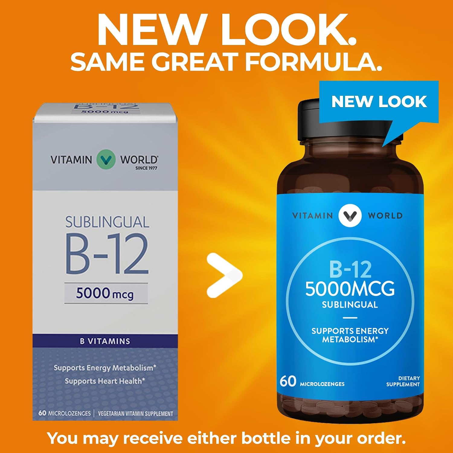 Vitamin World Vitamin B12 5000 mcg Sublingual Microlozenges - görsel 3