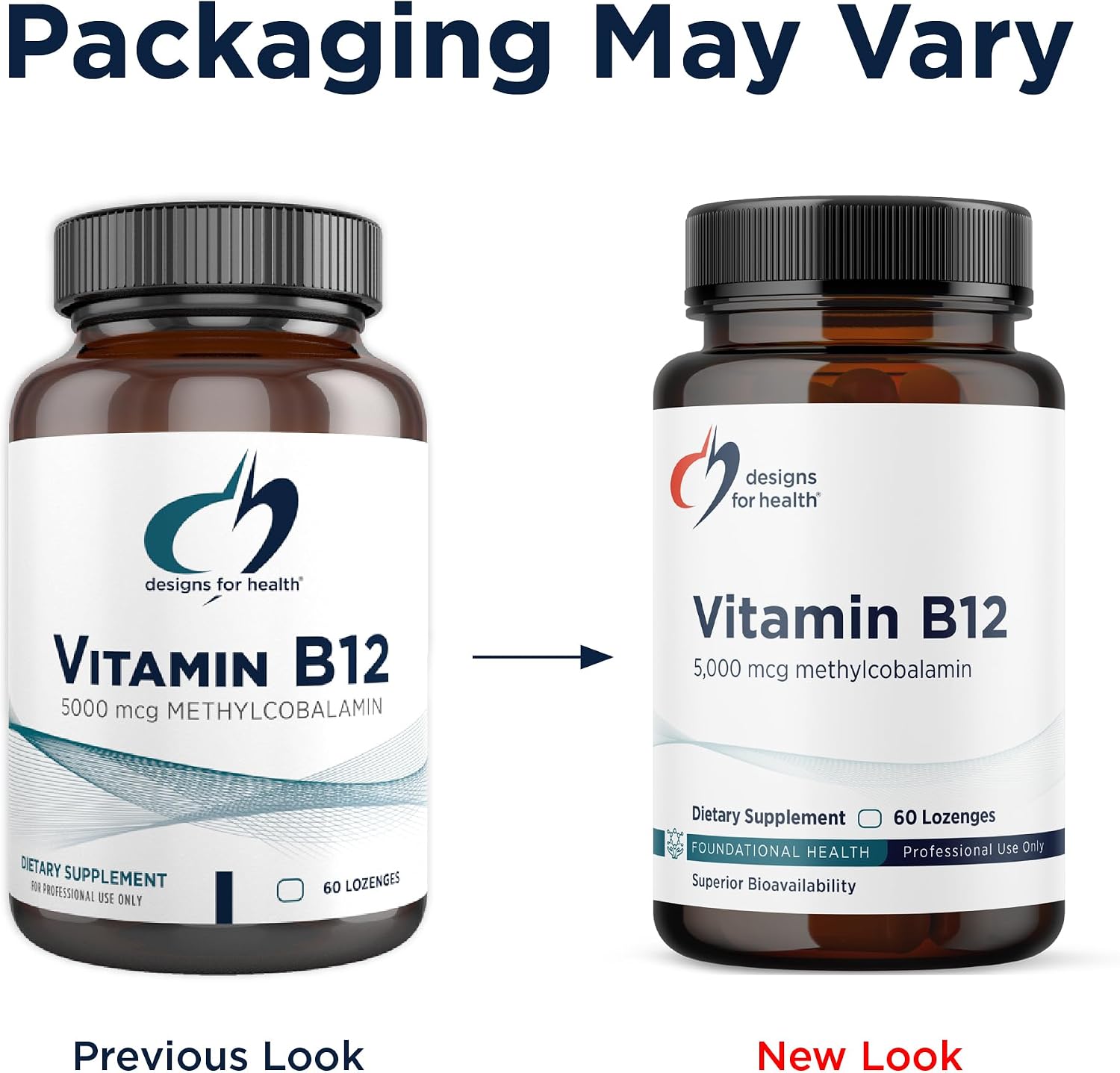 Designs for Health Vitamin B12 Lozenges - 5000 mcg Methylcobalamin - Natural Berry Flavour (60 Lozenges) - görsel 6