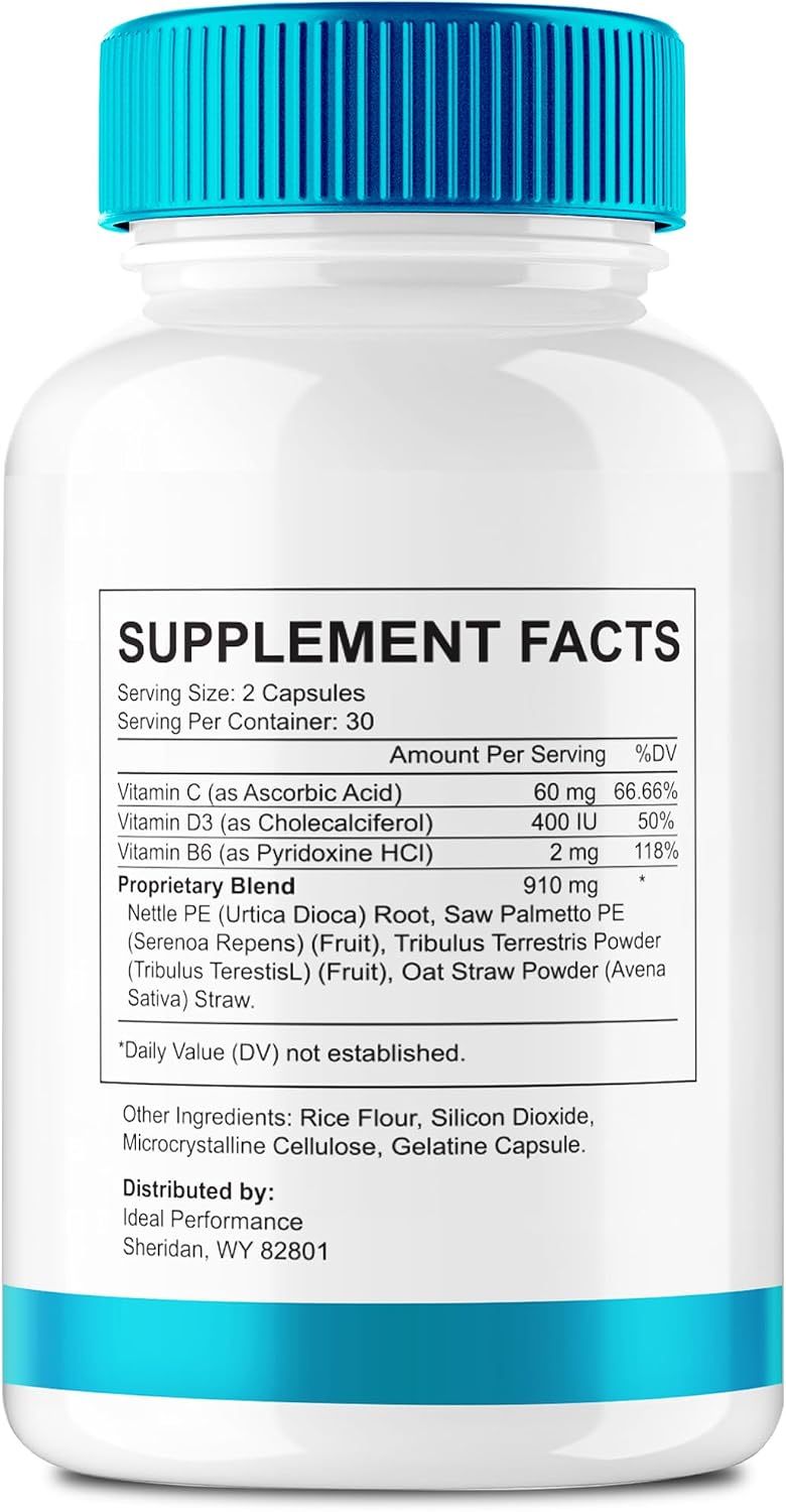 Healthy Flow Total Support Capsules – Official HealthyFlow Advanced Formula, All-Natural Extra Strength (3 Pack) - görsel 2