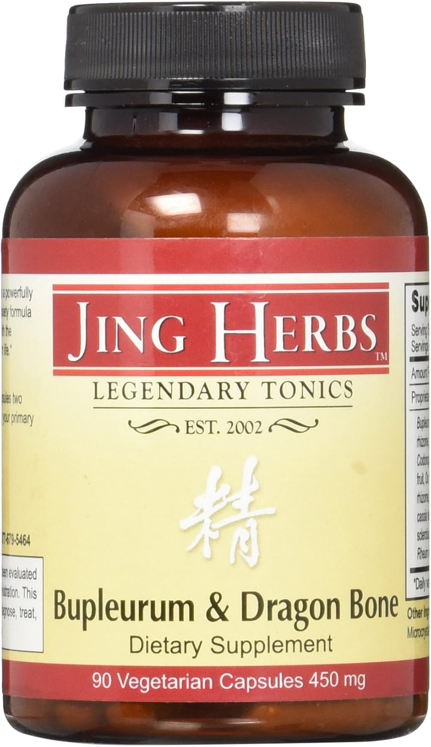 Jing Herbs Bupleurum & Dragon Bone 90 Capsules - görsel 1