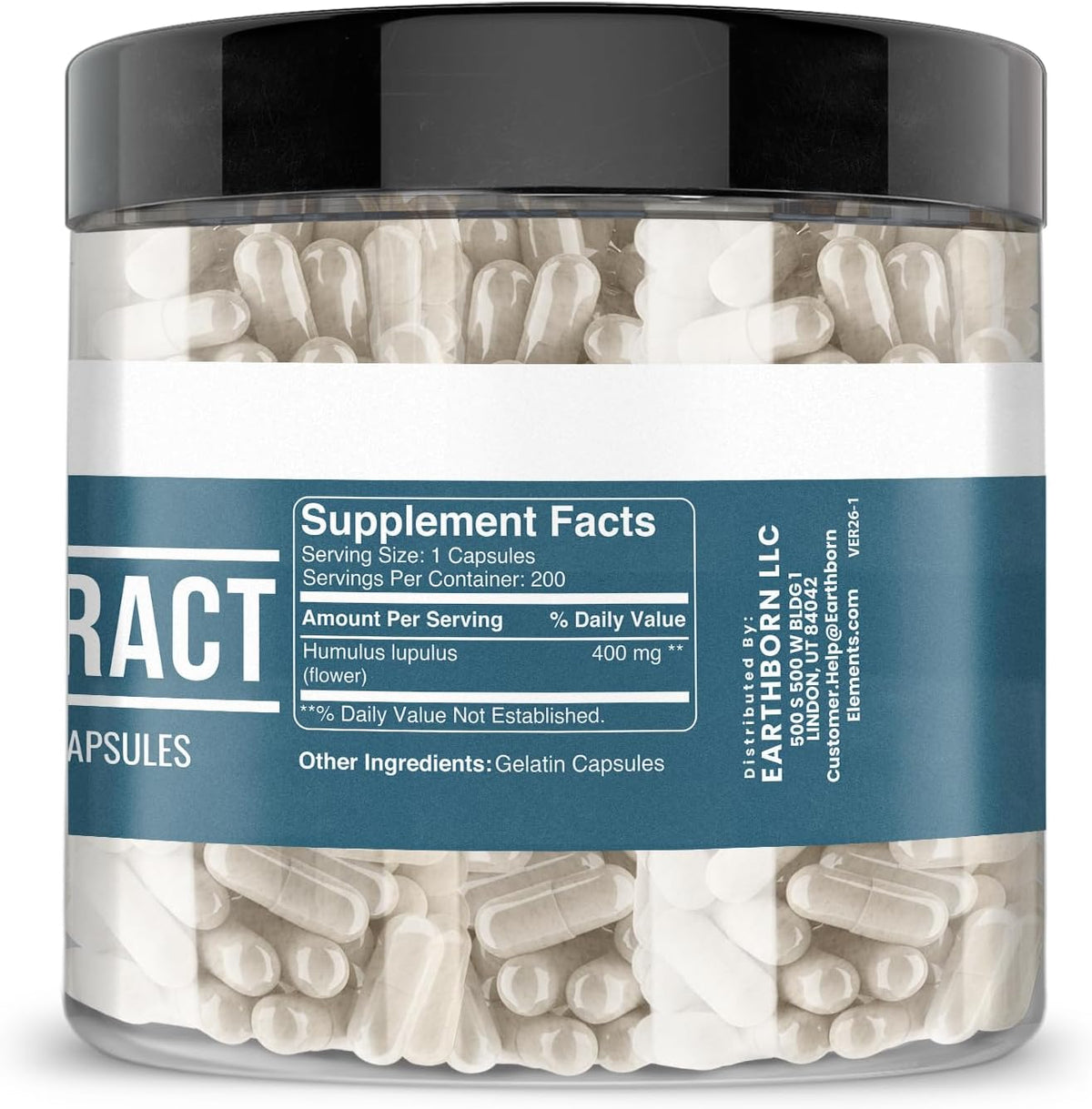 Hops Extract, 200 Capsules - görsel 2