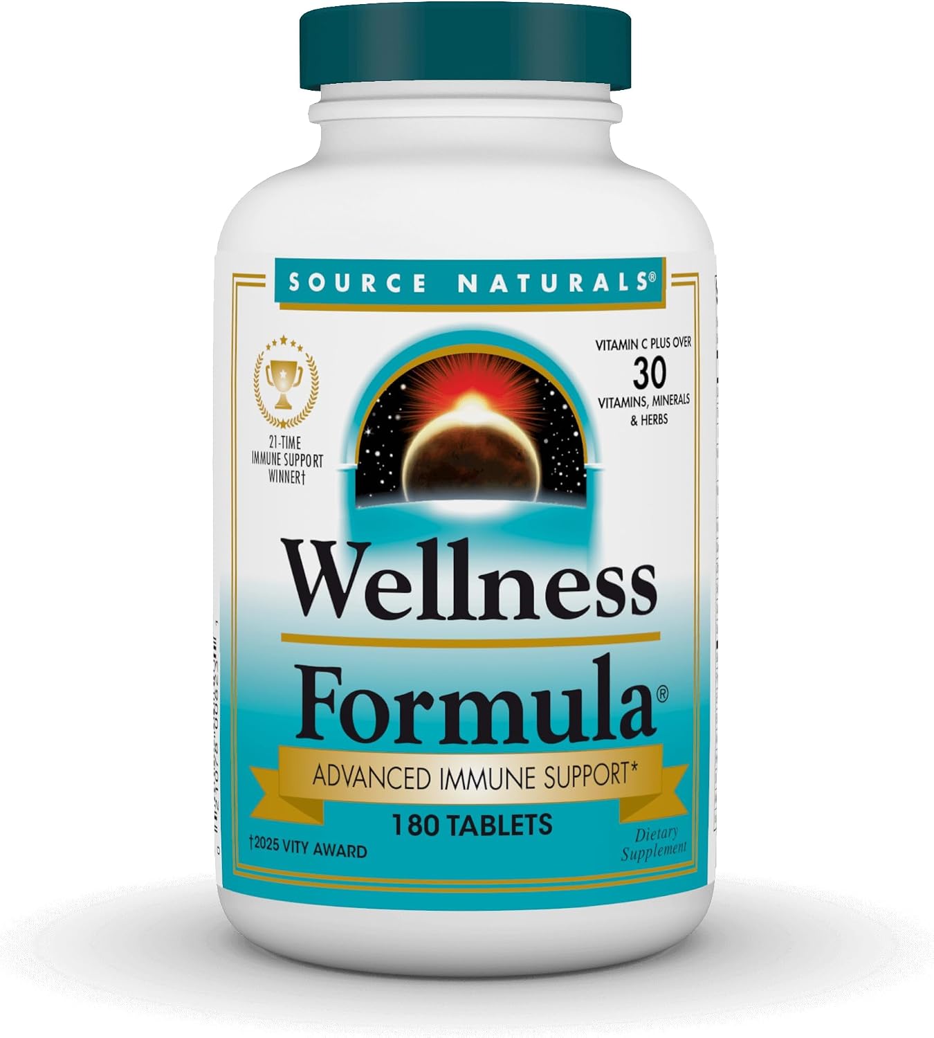 Source Naturals Wellness Formula – Bio-Aligned Immune Support – 180 Tablets - görsel 1