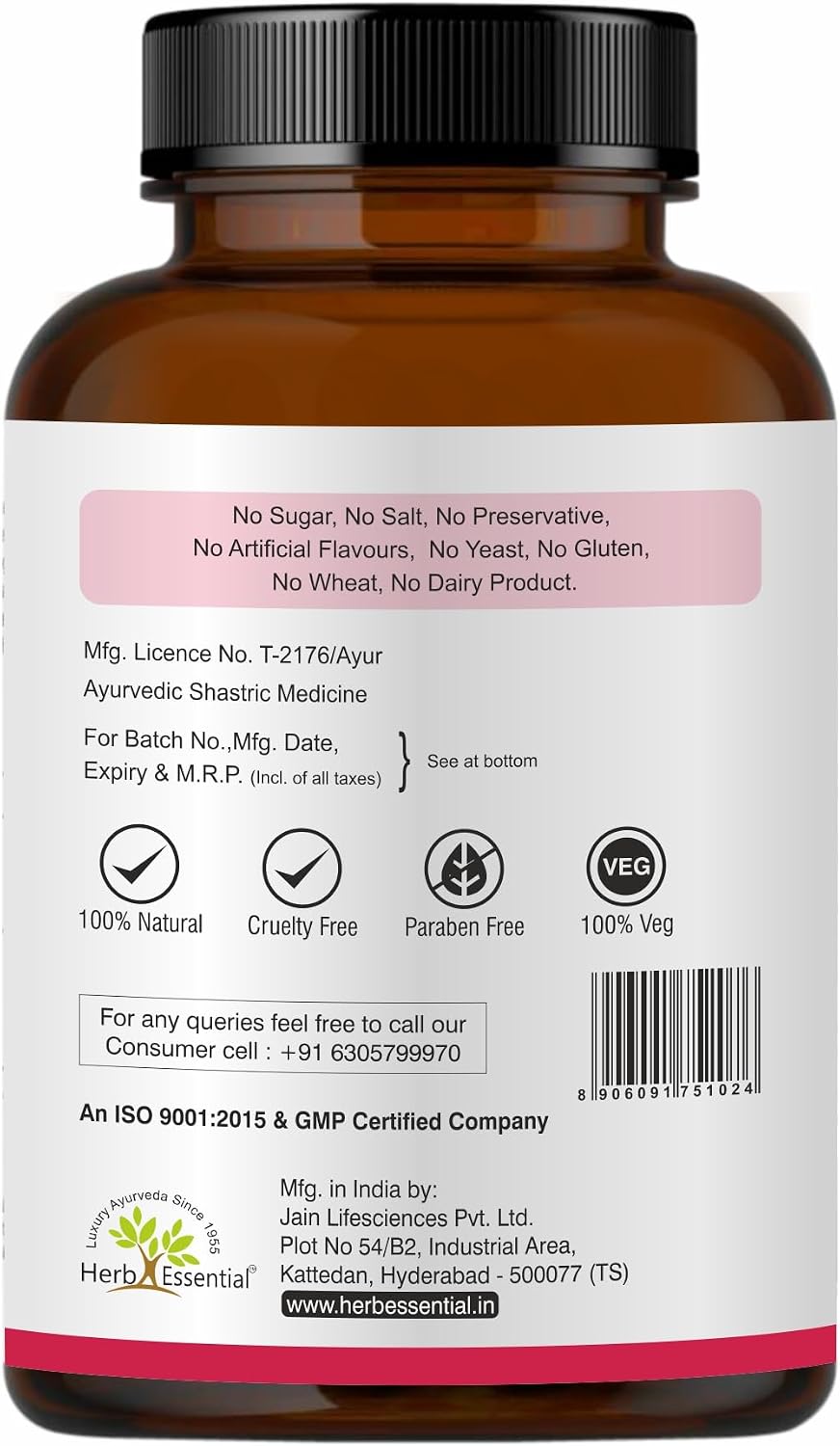 Herb Essential Pomegranate Extract Tablets 500mg - 60 Tablets - görsel 3