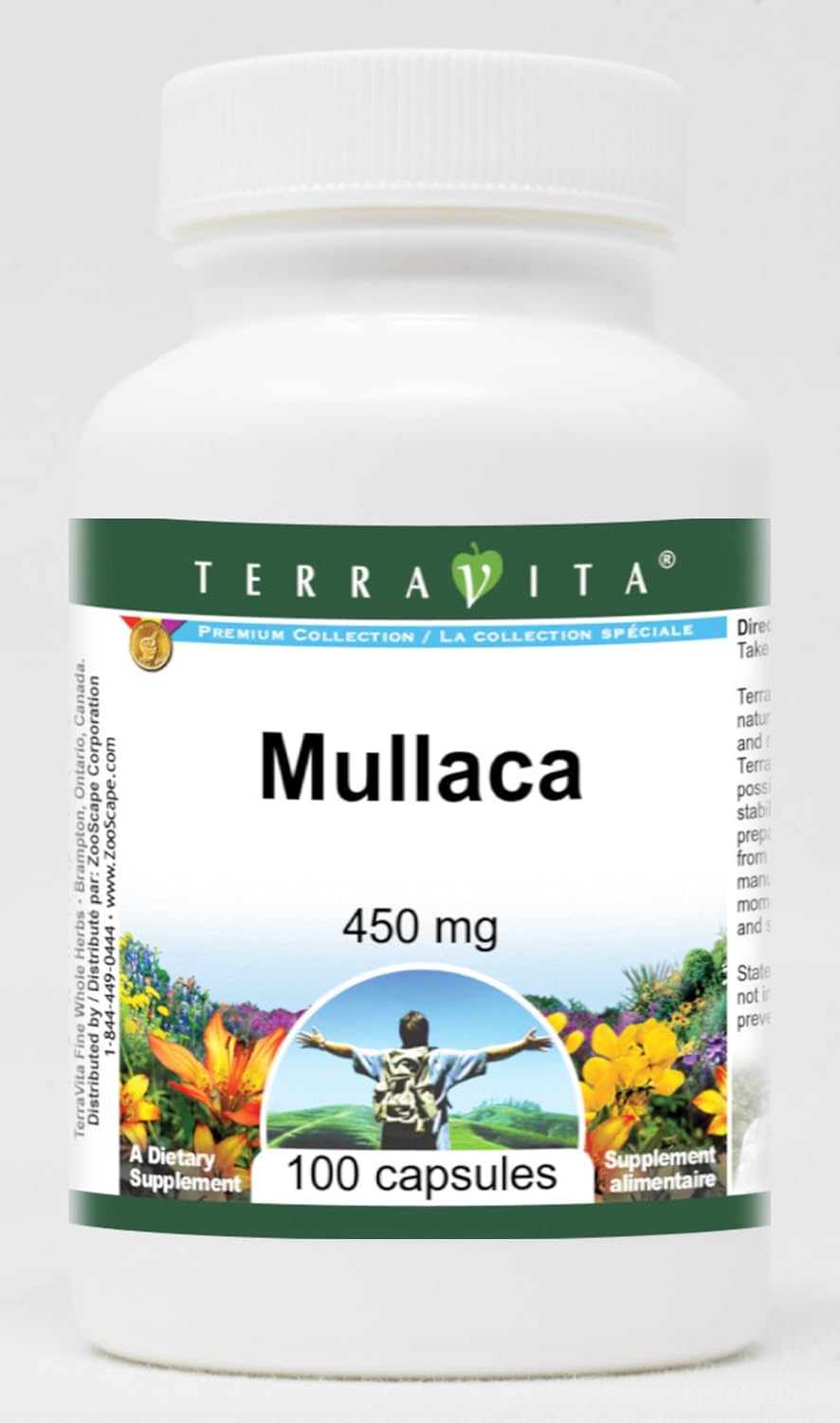 Mullaca - 450 mg (100 Capsules) - 3 Pack - görsel 1