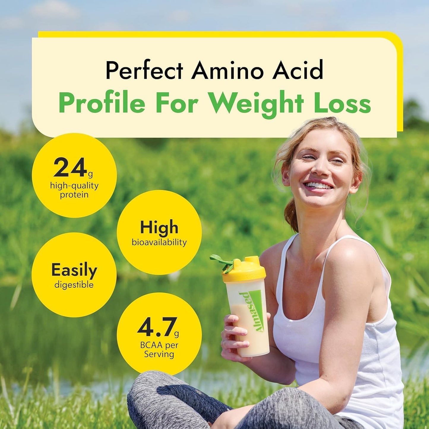 Almased Vanilla Protein Powder – Gluten-Free Meal Replacement Shake for Weight Management (3 Pack, 500g Each) - görsel 5